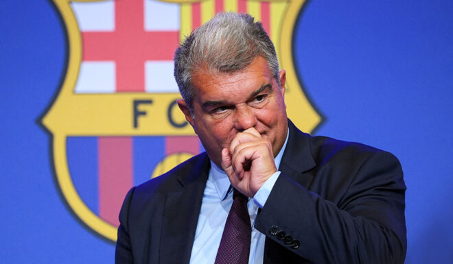 Joan Laporta FC Barcelona Real Madrid