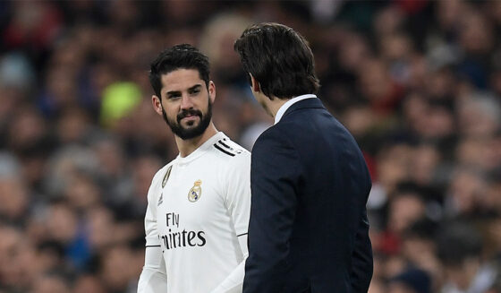 Isco Santiago Solari Real Madrid