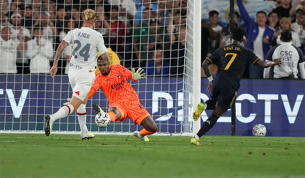 Vinicius Real Madrid AC Milan