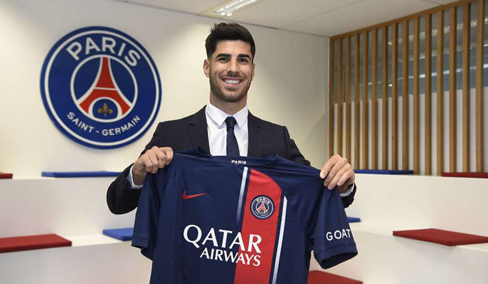 It’s official now: Marco Asensio will join Paris Saint-Germain on a free transfer