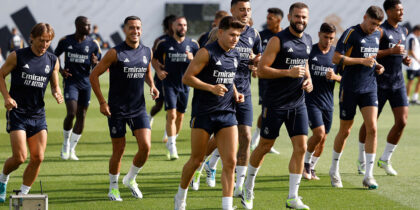 real madrid training