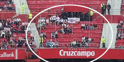 sevilla gäste fans block