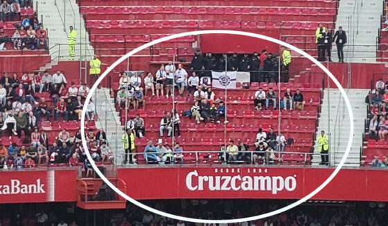 sevilla gäste fans block sevilla gäste fans block