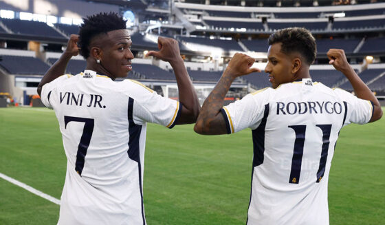 vinicius 7 rodrygo 11 real madrid