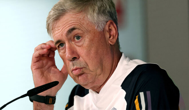 Carlo Ancelotti Real Madrid