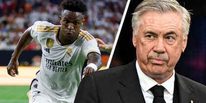 Vinicius Junior Carlo Ancelotti