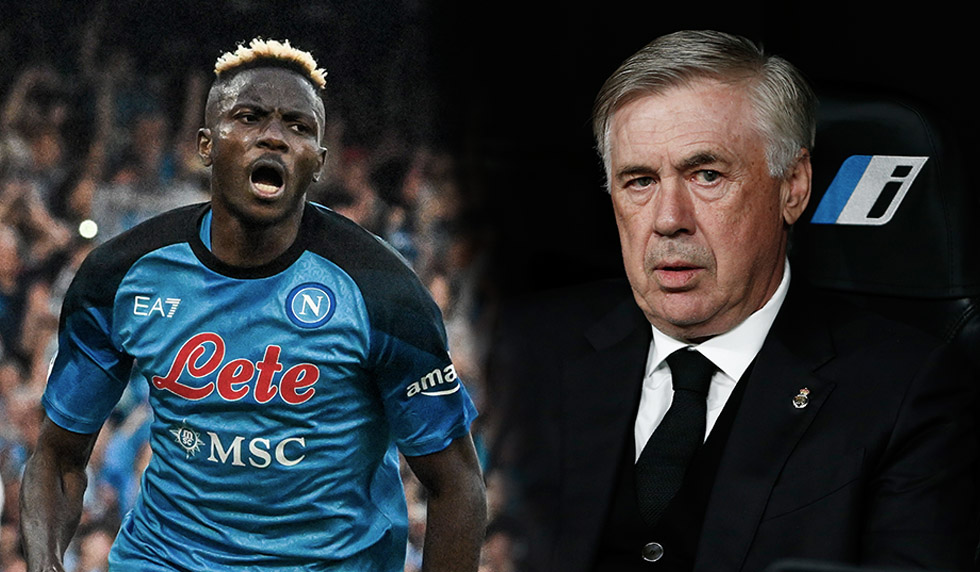 Victor Osimhen Carlo Ancelotti Real Madrid