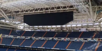 Estadio Santiago Bernabéu Real Madrid Umbau