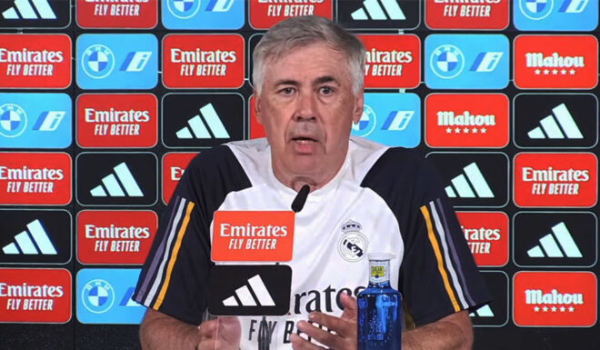 Carlo Ancelotti Real Madrid