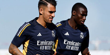 ceballos mendy training