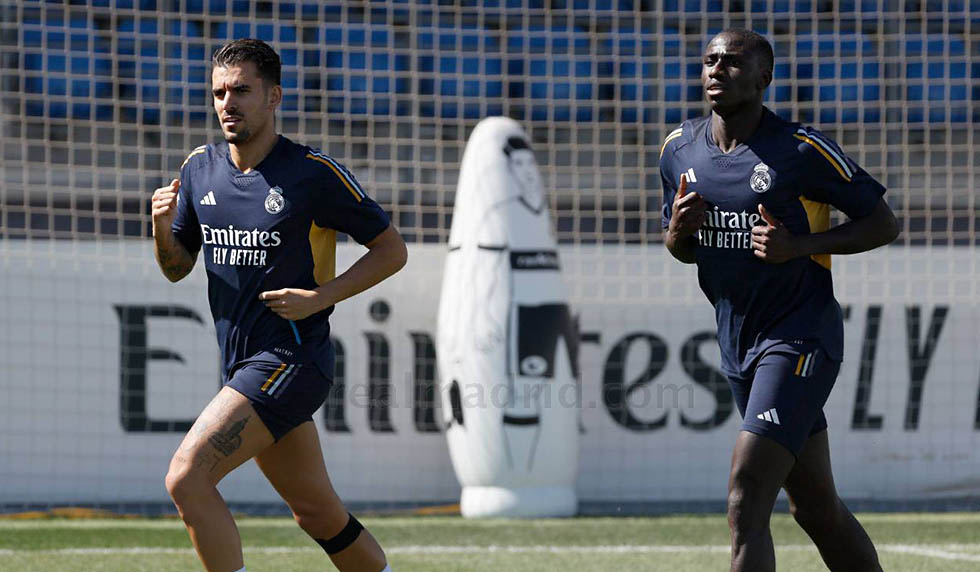 ceballos mendy training