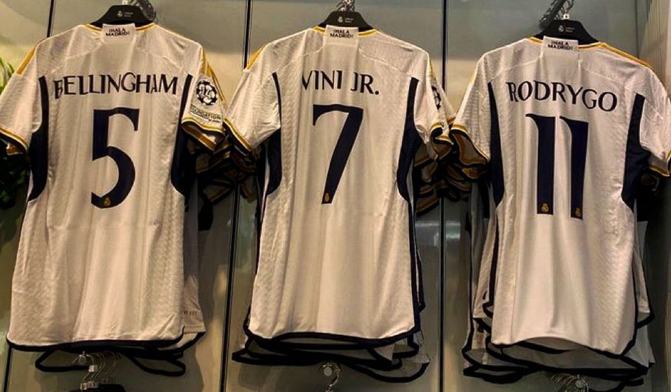 real madrid rückennummern trikot nummern 2023 24
