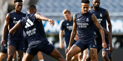 training real madrid vinicius militao