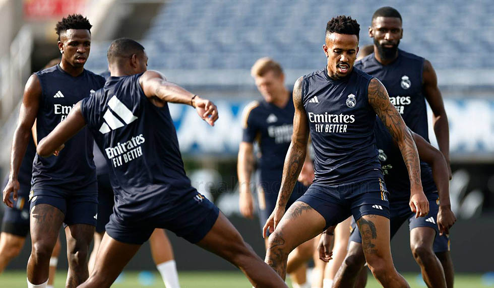 training real madrid vinicius militao