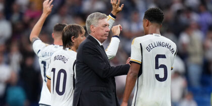 Carlo Ancelotti Jude Bellingham Real Madrid