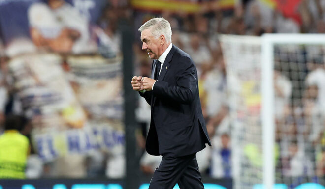 Carlo Ancelotti Real Madrid