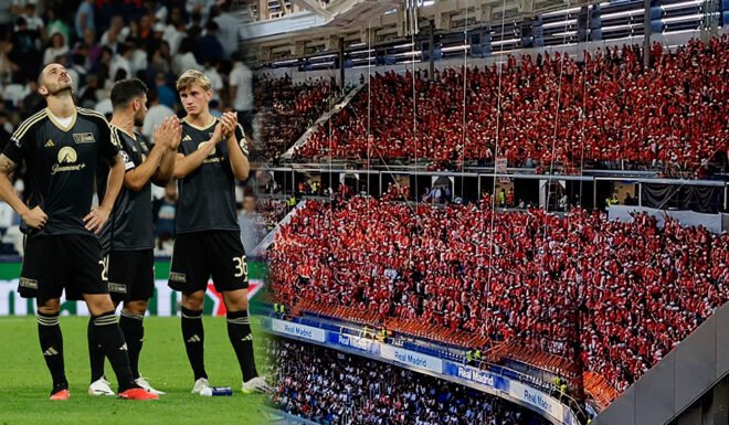 Union Berlin Fans Real Madrid Estadio Santiago Bernabéu Champions League