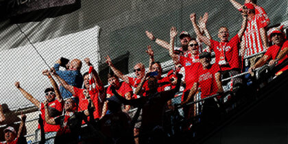 Union Berlin Fans im Bernabéu