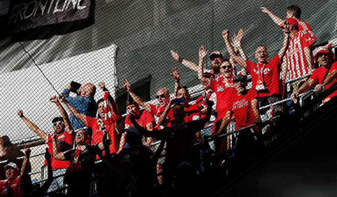 Union Berlin Fans im Bernabéu Union Berlin Fans im Bernabéu