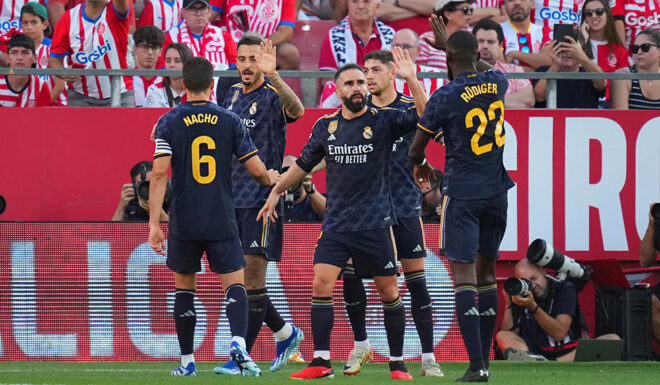 Real Madrid in Girona Real Madrid in Girona