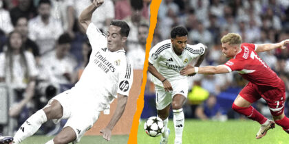 Real Madrid Lucas Vázquez, Rodrygo Goes