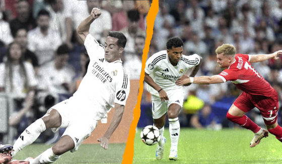 Real Madrid Lucas Vázquez, Rodrygo Goes