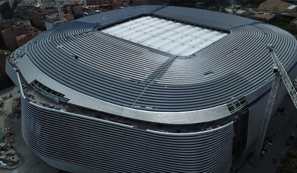 Estadio Santiago Bernabéu Real Madrid Umbau