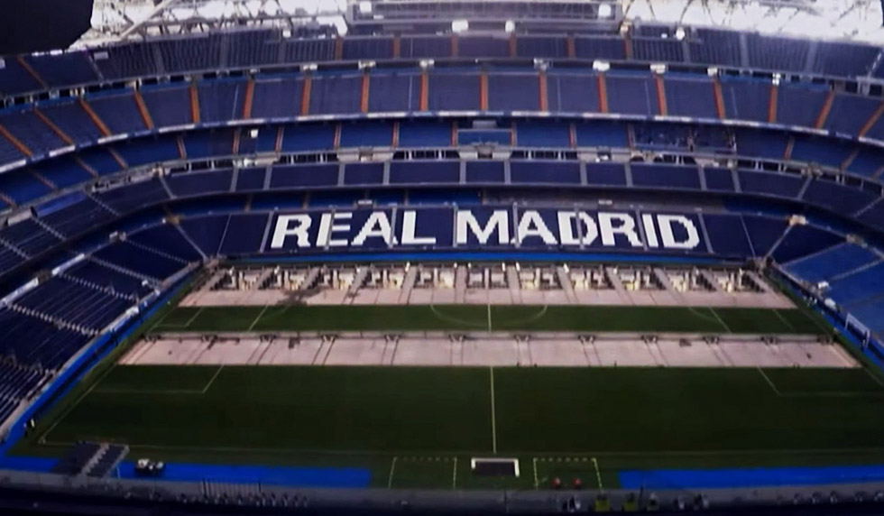 Estadio Santiago Bernabéu Real Madrid Rasen Lager