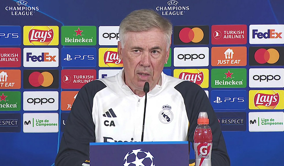 Carlo Ancelotti Real Madrid