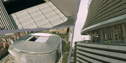 Estadio Santiago Bernabéu Real Madrid Umbau