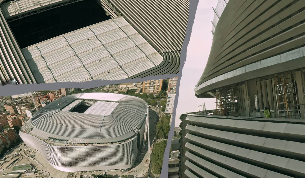 Estadio Santiago Bernabéu Real Madrid Umbau