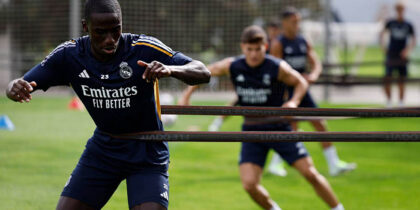 ferland mendy training real madrid