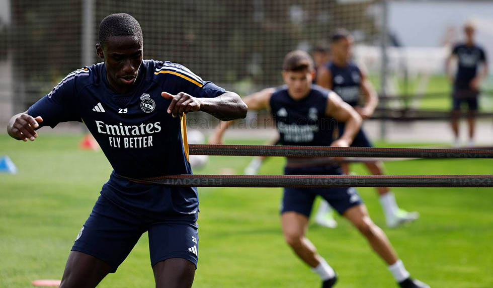 ferland mendy training real madrid