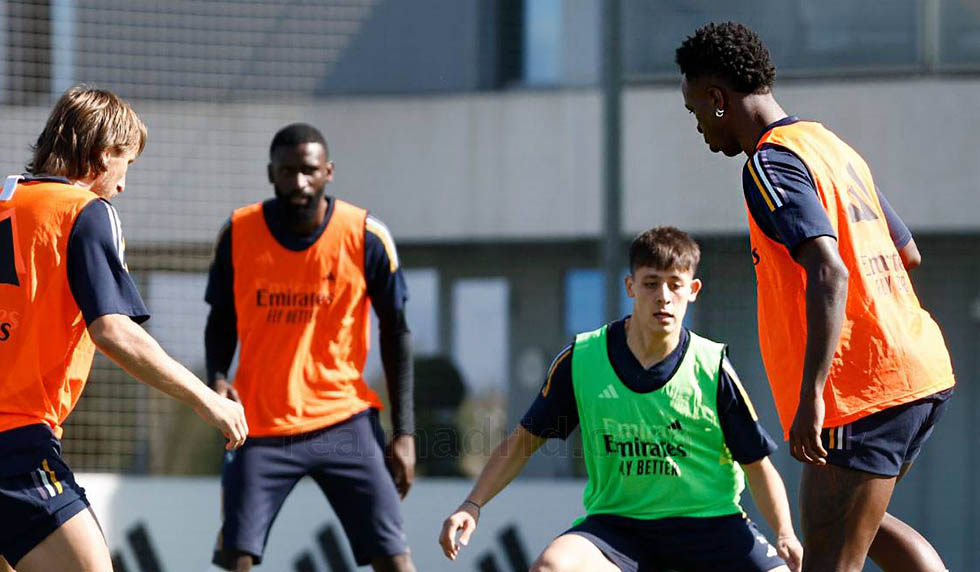 vinicius güler training