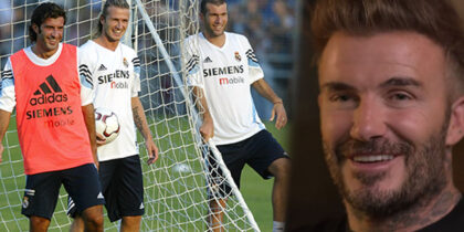 David Beckham Zinédine Zidane Real Madrid
