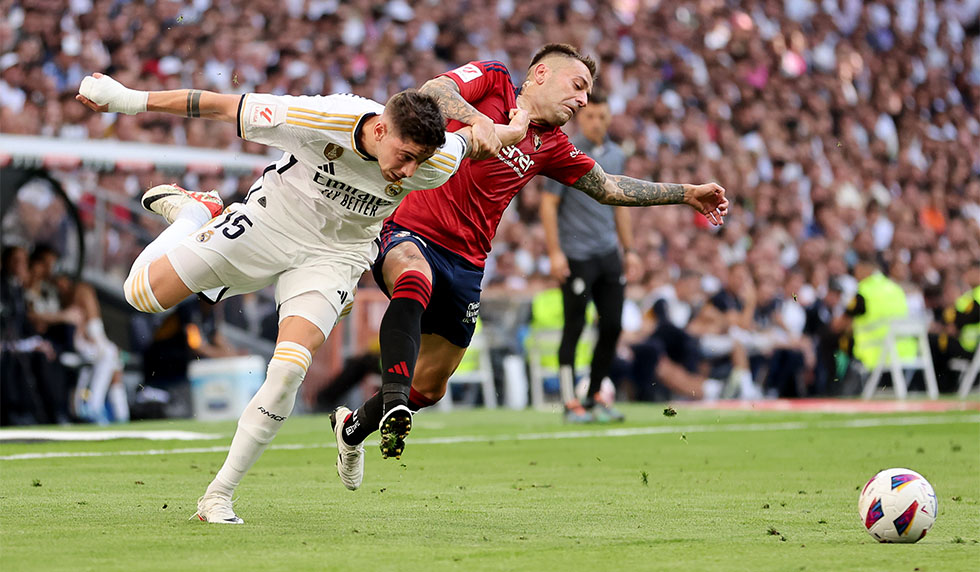 Federico Valverde Real Madrid Osasuna