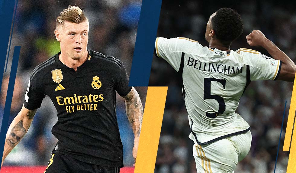 Toni Kroos Jude Bellingham