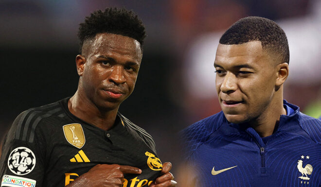 Vinícius Júnior Kylian Mbappé Real Madrid