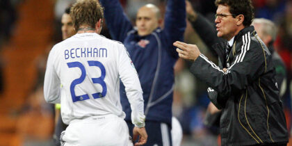 David Beckham, Fabio Capello