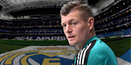 Toni Kroos Real Madrid Estadio Santiago Bernabéu Rasen