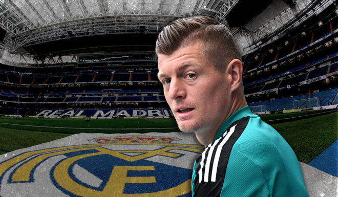 Toni Kroos Real Madrid Estadio Santiago Bernabéu Rasen