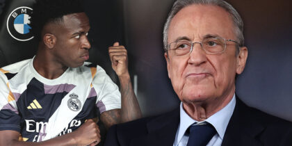 Florentino Perez Vinicius Junior Real Madrid