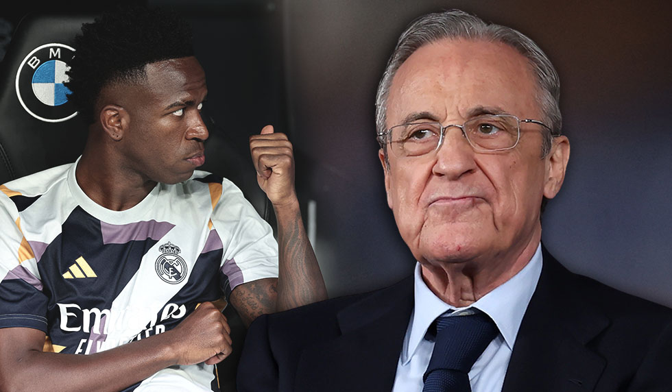 Florentino Perez Vinicius Junior Real Madrid
