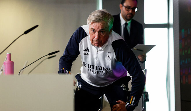 Carlo Ancelotti Real Madrid