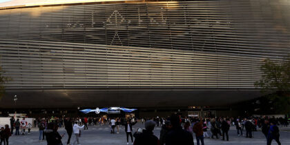 Estadio Santiago Bernabéu Real Madrid Umbau