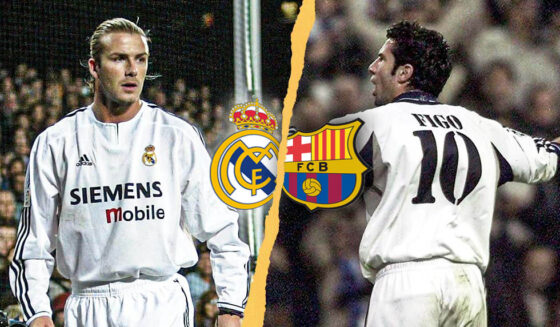 beckham figo real madrid barca