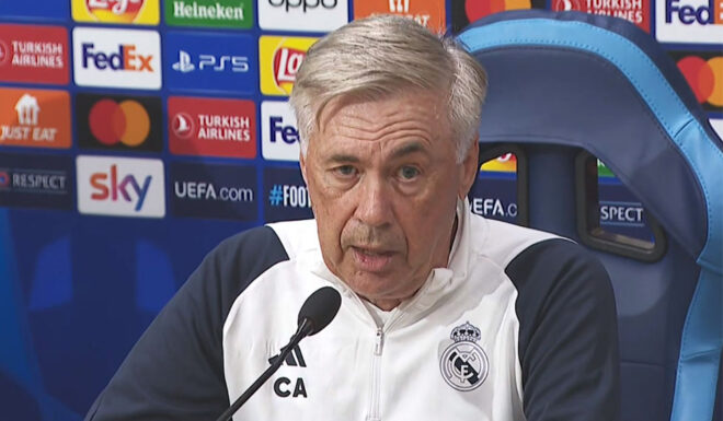 Carlo Ancelotti Real Madrid