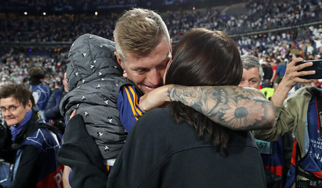 Toni Kroos Jessica Kroos Real Madrid