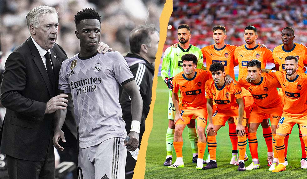 Carlo Ancelotti Vinicius Junior Real Madrid Valencia