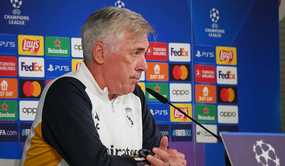 Carlo Ancelotti Real Madrid